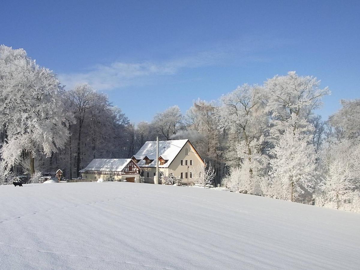 Ferienhof "Alte Foersterei" Knau Luaran gambar